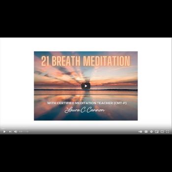 Guided Meditation - 21 Breath Meditation